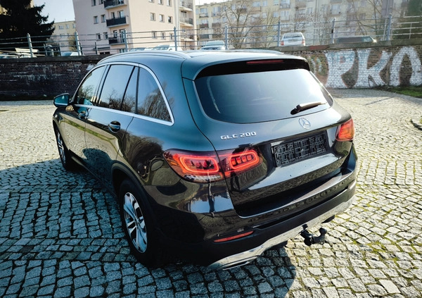 Mercedes-Benz GLC cena 122000 przebieg: 217600, rok produkcji 2020 z Gubin małe 596